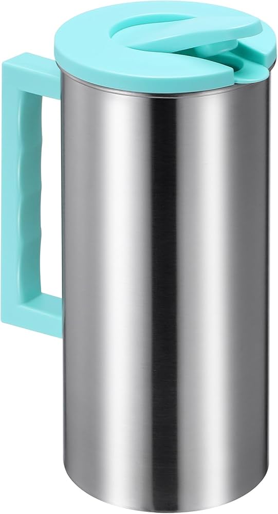 Amazon.com: Cabilock 60.8 Oz Stainless Steel Pitcher with Lid Amazon.com: Cabilock 60.8 Oz Stainless Steel Pitcher with Lid